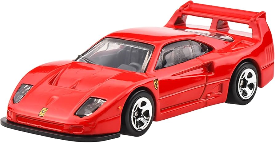 Hot Wheels F40 赤ミニカー Amazon | ホットウィール(Hot Wheels) ベーシックカー